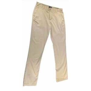Chaps Brand Teens Dress Slacks pant size 20 cream color 16W x 30L